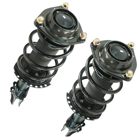 Hyundai Elantra Front Driver & Passenger Side 2 Piece Strut & Spring Assembly Set TRQ SCA57313