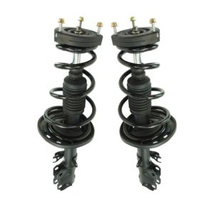 Toyota Camry Rear Driver & Passenger Side 2 Piece Strut & Spring Assembly Set TRQ SCA57336