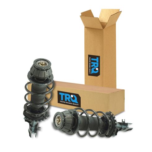 2012-17 Hyundai Accent Kia Rio Front Driver & Passenger Side 2 Piece Strut & Spring Assembly Set TRQ SCA57341