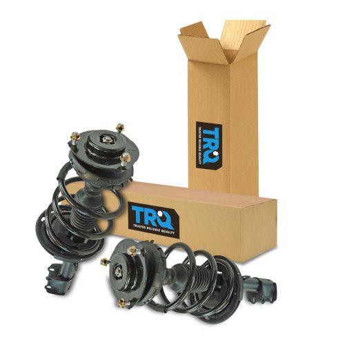 2009-14 Toyota Venza Front Driver & Passenger Side 2 Piece Strut & Spring Assembly Set TRQ SCA57348