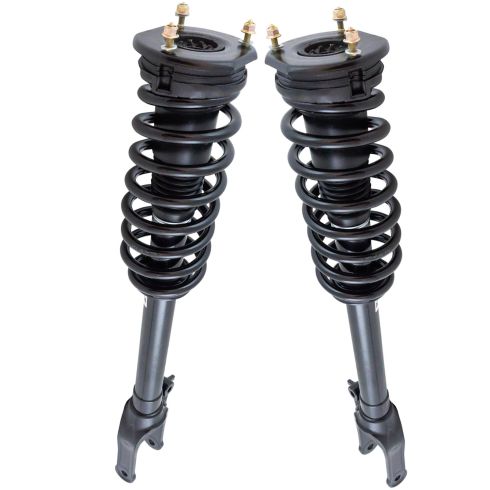 Mercedes Benz Front Driver & Passenger Side 2 Piece Strut & Spring Assembly Set TRQ SCA72788