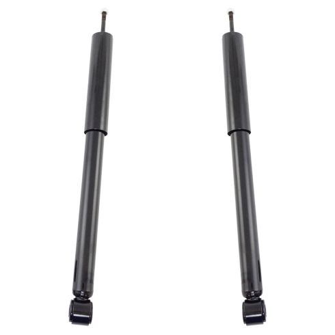 2009-14 Nissan Cube Rear Driver & Passenger Side 2 Piece Shock Absorber Set TRQ SBA67019