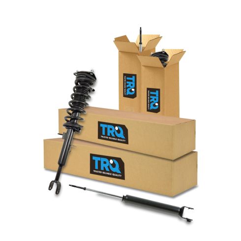 Infiniti G35 Front & Rear 4 Piece Complete Shock Assembly & Shock Absorber Kit TRQ SKA72986