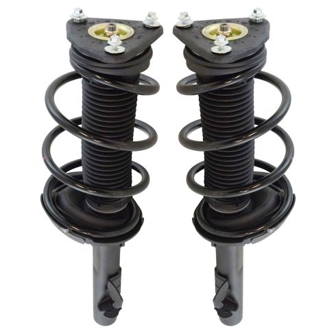 2013-19 Ford Escape Front Driver & Passenger Side 2 Piece Strut & Spring Assembly Set TRQ SCA72924