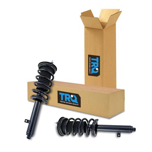 Lexus IS250 IS350 Front Driver & Passenger Side 2 Piece Strut & Spring Assembly Set TRQ SCA67234