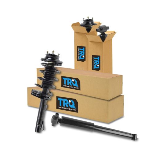 Ford Focus Front & Rear 4 Piece Complete Strut Assembly & Shock Absorber Kit TRQ SKA64061