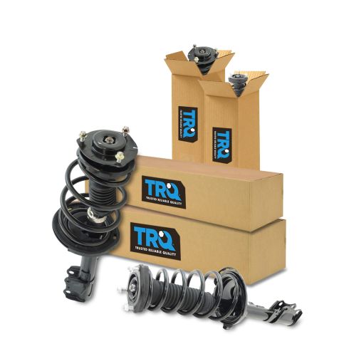 Toyota Highlander Front & Rear 4 Piece Strut & Spring Assembly Set TRQ SCA64066