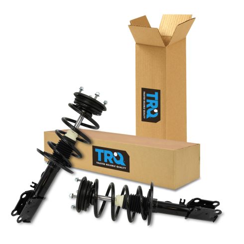 Ford Front Driver & Passenger Side 2 Piece Strut & Spring Assembly Set TRQ SCA64092