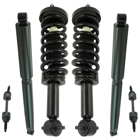 2014 Ford F150 Front & Rear 6 Piece Suspension Kit TRQ SKA67306