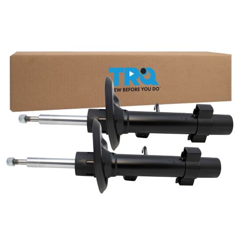 2004-10 BMW X3 Front Driver & Passenger Side 2 Piece Strut Assembly Set TRQ SBA53551