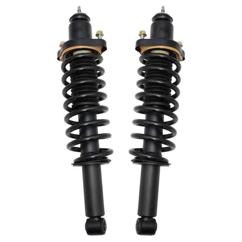 Jeep Compass Patriot Rear Driver & Passenger Side 2 Piece Shock & Spring Assembly Set TRQ SCA64323