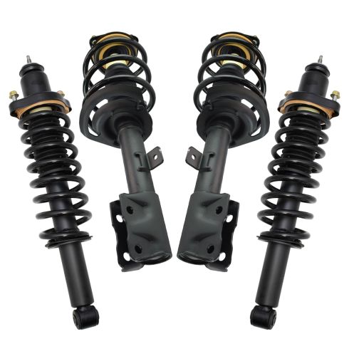 Jeep Compass Patriot Front & Rear 4 Piece Complete Strut Assembly & Shock Absorber Kit TRQ SCA64327
