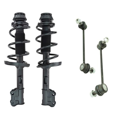 2010-13 Kia Soul Front 4 Piece Suspension Kit TRQ SCA71219
