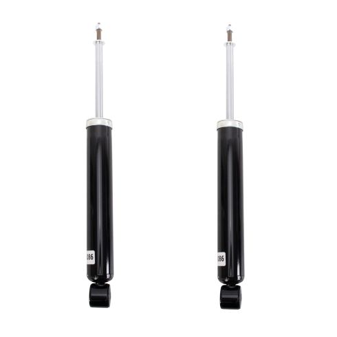 2010-16 Cadillac SRX without RPO Code F45 (Real Time Damping Chassis) Rear Driver & Passenger Side 2 Piece Shock Absorber Set TRQ SBA71209