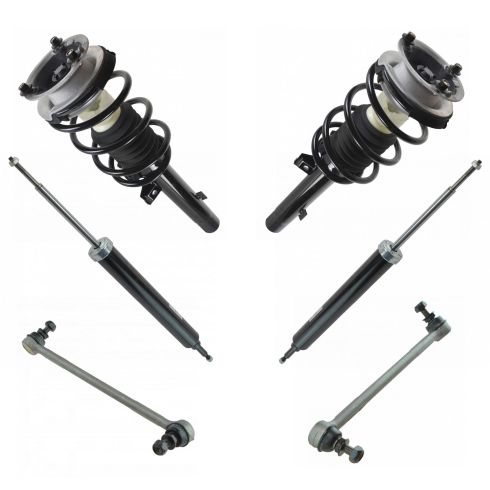 BMW Front & Rear 6 Piece Suspension Kit TRQ SKA69991