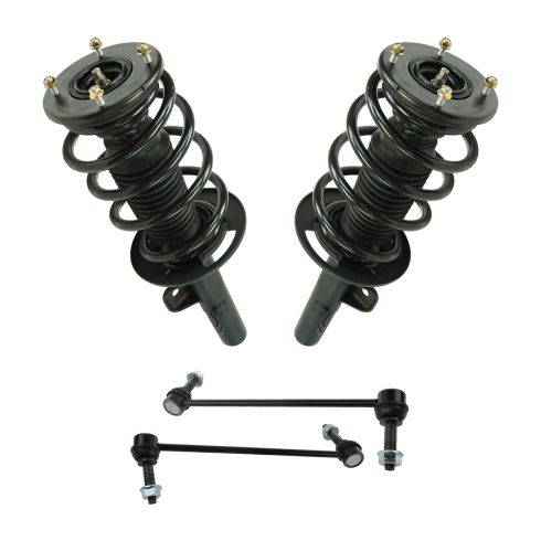 2010-12 Ford Flex Naturally Aspirated Front 4 Piece Suspension Kit TRQ SCA34844