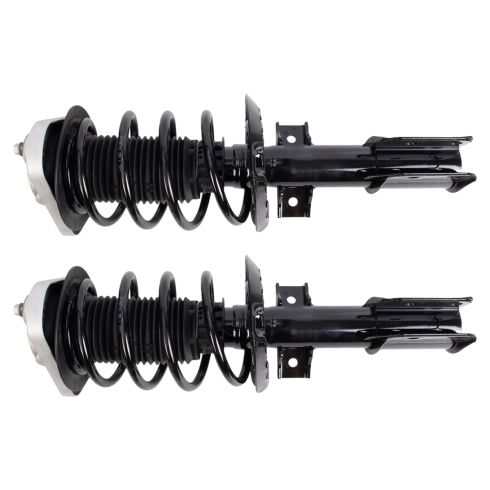 Mercedes Benz E250 E350 E400 E550 Front Driver & Passenger Side 2 Piece Strut & Spring Assembly Set TRQ SCA31098