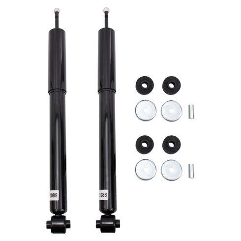 2011-16 Scion tC Rear Driver & Passenger Side 2 Piece Shock Absorber Set TRQ SBA31078