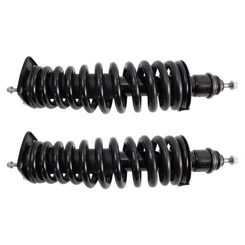 Mercedes Benz Rear Driver & Passenger Side 2 Piece Shock & Spring Assembly Set TRQ SCA31154