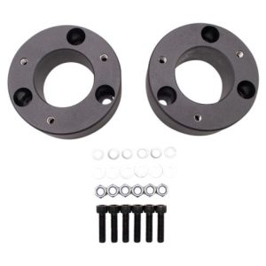 Ford F150 Lincoln Mark LT Front 2 Piece Shock & Spring Assembly Set with Leveling Kit TRQ Performance SCA28728