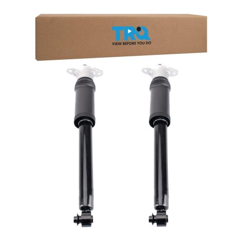 2009-14 Hyundai Genesis Rear Driver & Passenger Side 2 Piece Shock Absorber Set TRQ SBA43422