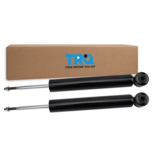 Chrysler Pacifica Voyager Rear Driver & Passenger Side 2 Piece Shock Absorber Set TRQ SBA79568