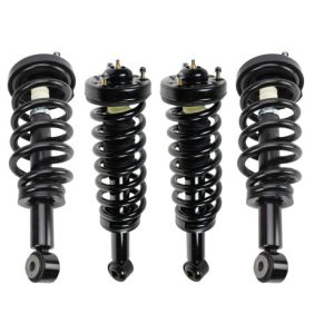 Ford Expedition Lincoln Navigator Front & Rear 4 Piece Complete Strut Assembly & Shock Absorber Kit TRQ SCA39222