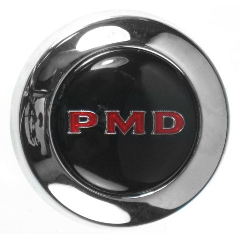 1967-70 Pontiac Rallye 2 Wheel Center Cap with Black Center & Red PMD 4 Piece Set DIY Solutions WTS00082