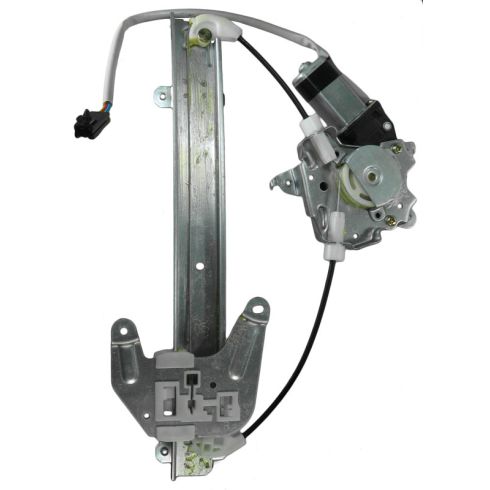 Nissan Maxima Infiniti I30 Rear Passenger Side Power Power Window Motor & Regulator Assembly TRQ WRA51153