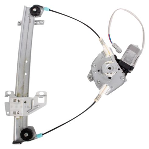 2001-05 Honda Civic 4 Door Rear Passenger Side Power Power Window Motor & Regulator Assembly TRQ WRA51321
