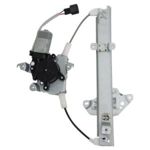 Nissan Altima Maxima Rear Passenger Side Power Power Window Motor & Regulator Assembly TRQ WRA52211
