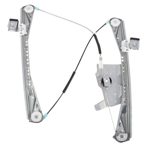 2003-06 Lincoln LS Front Passenger Side Window Regulator TRQ WRA52599