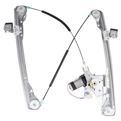 2008-11 Ford Focus Sedan Front Passenger Side Power Power Window Motor & Regulator Assembly TRQ WRA07889