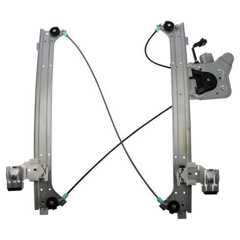Chevrolet GMC Cadillac Rear Driver Side Power Power Window Motor & Regulator Assembly TRQ WRA52661