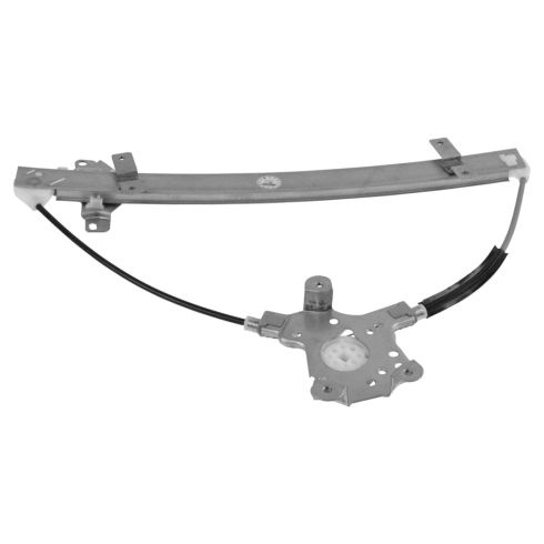 2003-06 Mitsubishi Outlander Front Passenger Side Power Window Regulator TRQ WRA52712