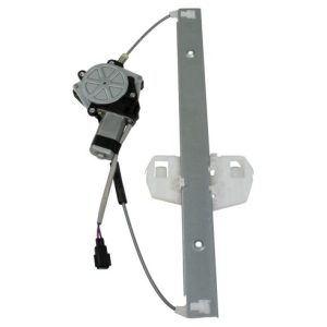 Jeep Wrangler Wrangler JK Rear Passenger Side Power Power Window Motor & Regulator Assembly TRQ WRA07928