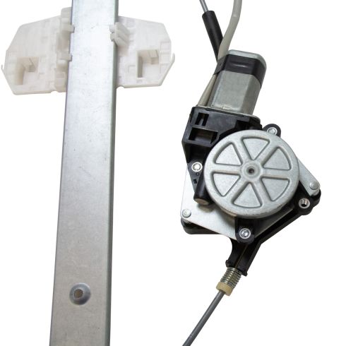 Jeep Wrangler Wrangler JK Rear Passenger Side Power Power Window Motor & Regulator Assembly TRQ WRA07928