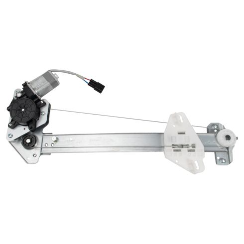 2009-14 Honda FIT Rear Driver Side Power Window Motor & Regulator Assembly TRQ WRA52907