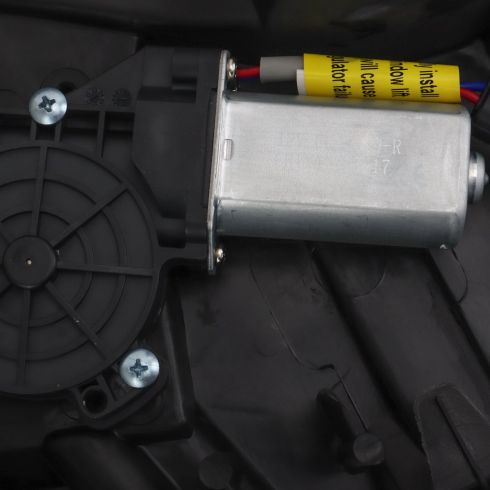 2008-12 Jeep Liberty Rear Passenger Side Power Window Motor & Regulator Assembly TRQ WRA52845