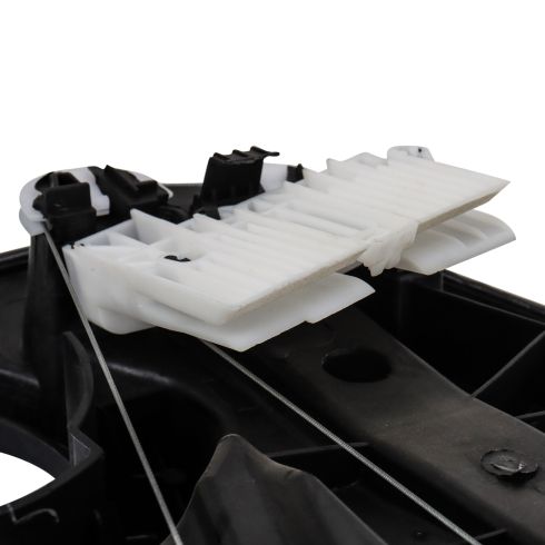 2008-12 Jeep Liberty Rear Passenger Side Power Window Motor & Regulator Assembly TRQ WRA52845
