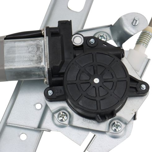 BMW Rear Driver Side Power Window Motor & Regulator Assembly TRQ WRA53297