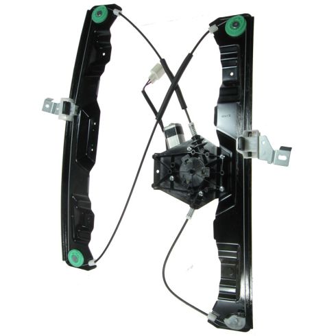 Ford Mercury Front Driver & Passenger Side Power 2 Piece Power Window Motor & Regulator Assembly Set TRQ WRA50158