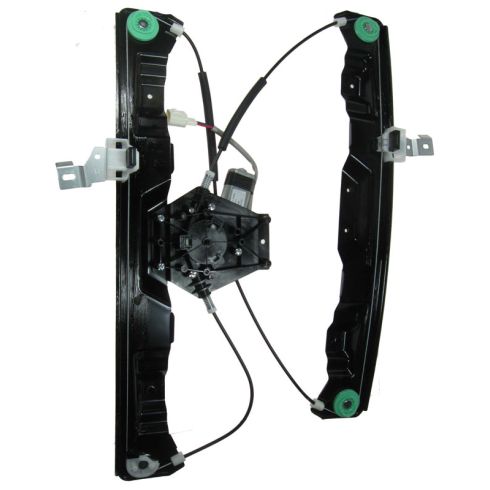Ford Mercury Front Driver & Passenger Side Power 2 Piece Power Window Motor & Regulator Assembly Set TRQ WRA50158