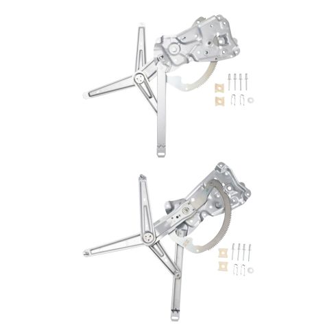 BMW 318i 318ti 325i 328i M3 Front Driver & Passenger Side Power 2 Piece Window Regulator Set TRQ WRA50196