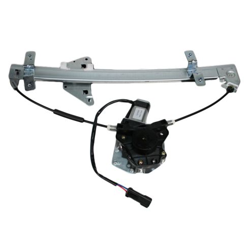 Dodge Dakota Durango Rear Driver & Passenger Side Power 2 Piece Power Window Motor & Regulator Assembly Set TRQ WRA50201