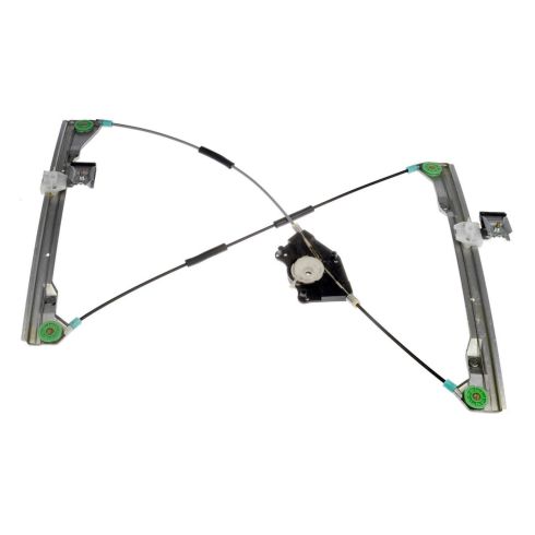VW Beetle Front Driver & Passenger Side Power 2 Piece Window Regulator Set TRQ WRA50315