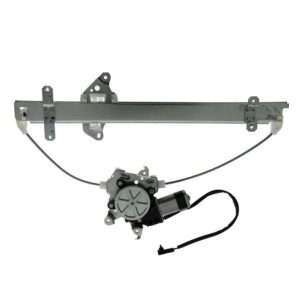 Nissan Maxima Infiniti I30 Front Driver & Passenger Side Power 2 Piece Power Window Motor & Regulator Assembly Set TRQ WRA50336