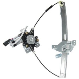 2000-05 Chevrolet Impala Front Driver & Passenger Side 2 Piece Power Power Window Motor & Regulator Assembly Set TRQ WRA50350