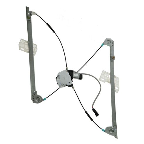 1995-99 Dodge Neon Plymouth Neon Front Driver & Passenger Side Power 2 Piece Power Window Motor & Regulator Assembly Set TRQ WRA50355