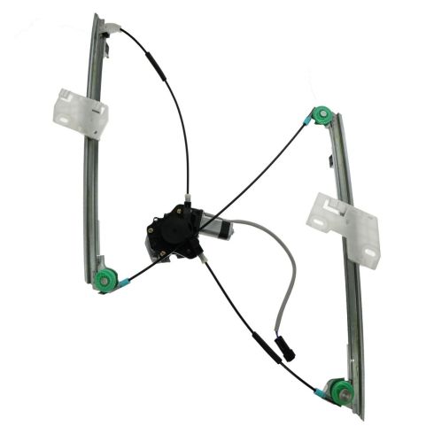 1995-99 Dodge Neon Plymouth Neon Front Driver & Passenger Side Power 2 Piece Power Window Motor & Regulator Assembly Set TRQ WRA50355